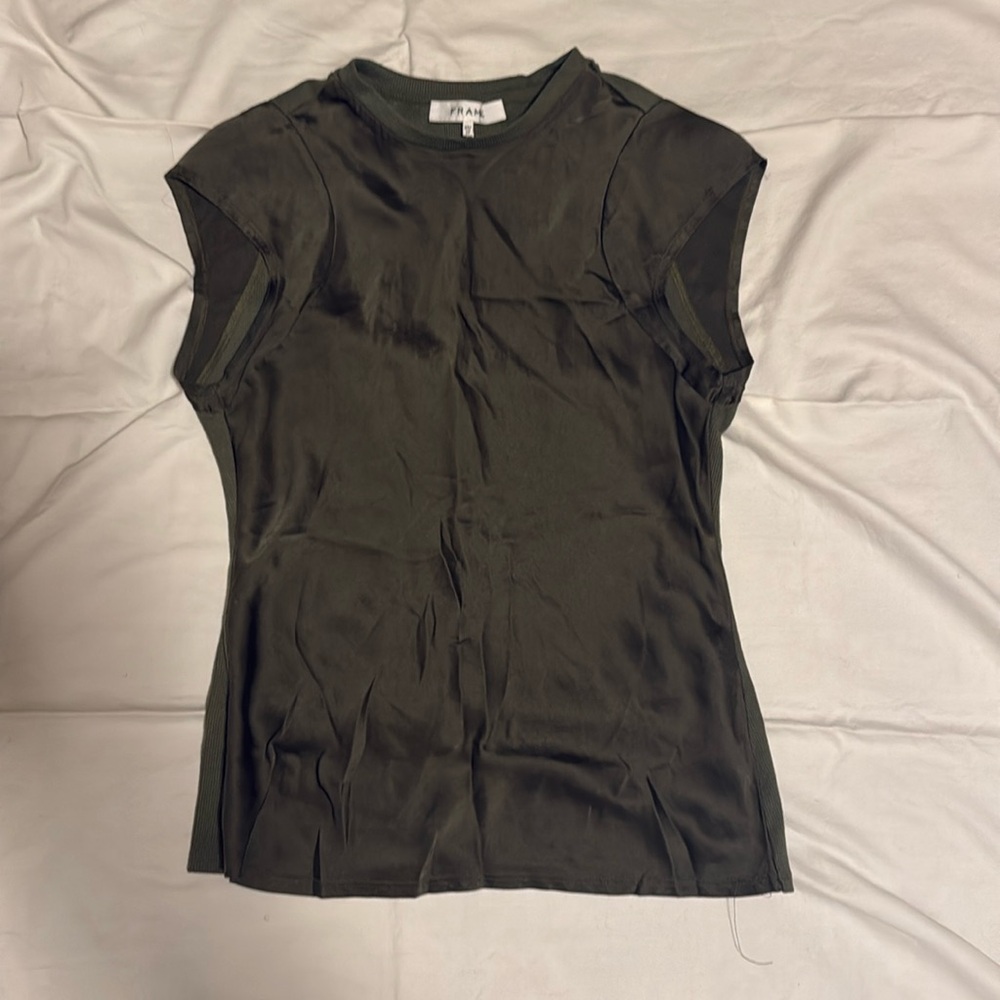 Army Green Frame Shirt